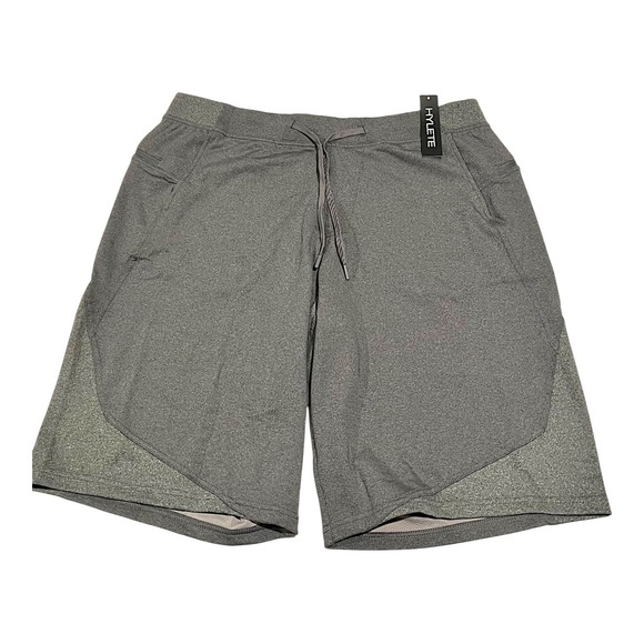 Hylete Other - NWT Hylete Flexion II Men's XXL Heather Gray Athletic Training‎ Shorts